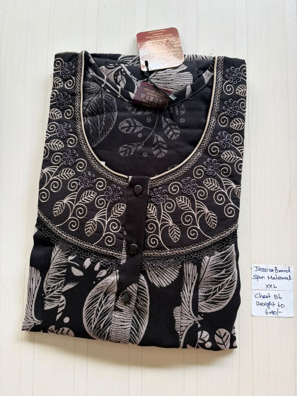 DJS 545 Height Jessica Pleats Spun Nighty 550
