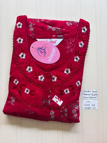 DSS084 Height Shandar Spun Nighty