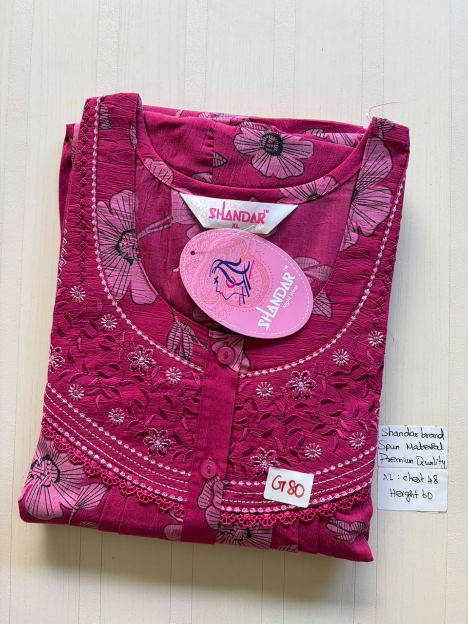 CSS 380 Height Shandar Spun nighty