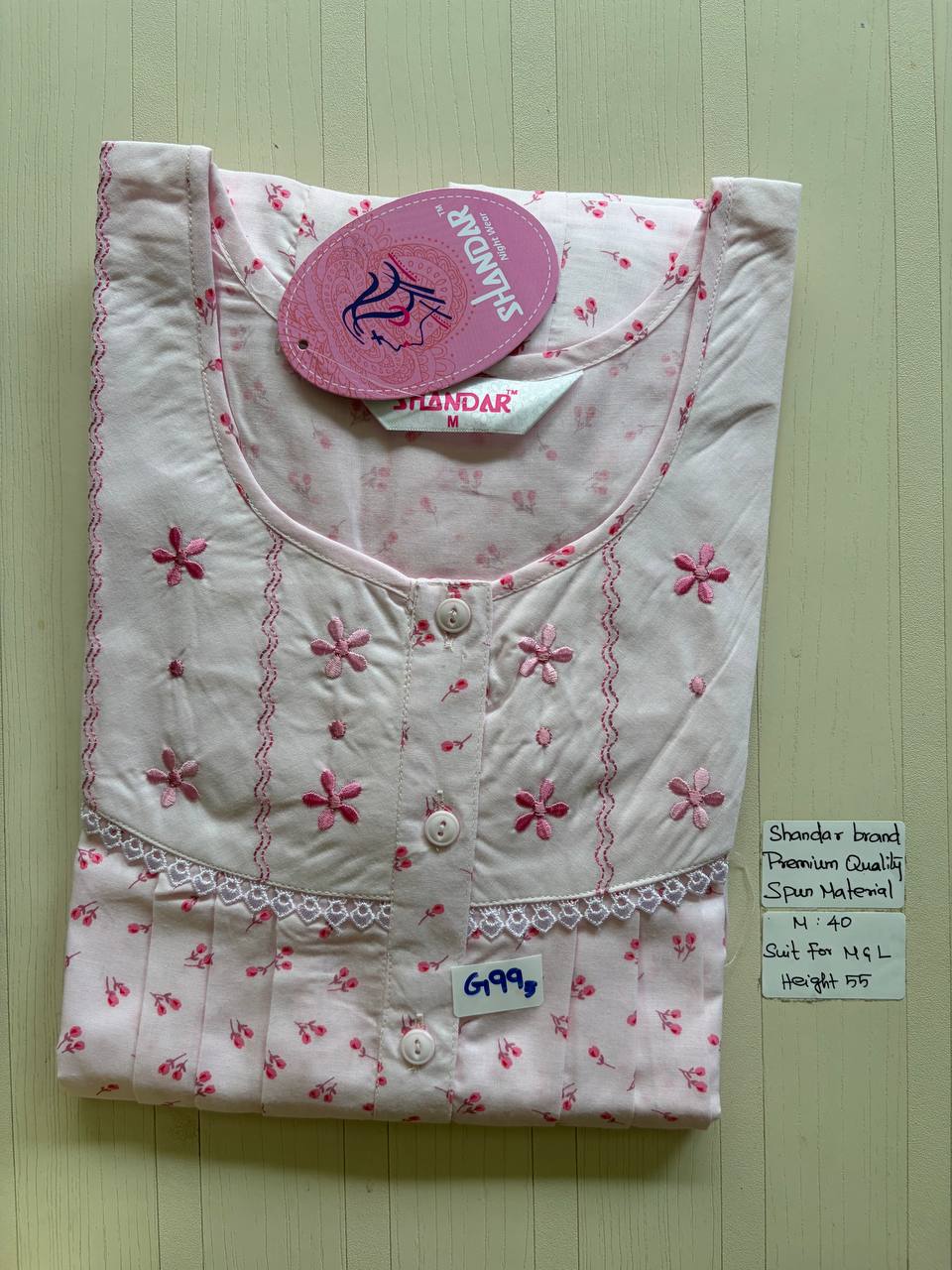 ASS034 Shandar Spun nighty