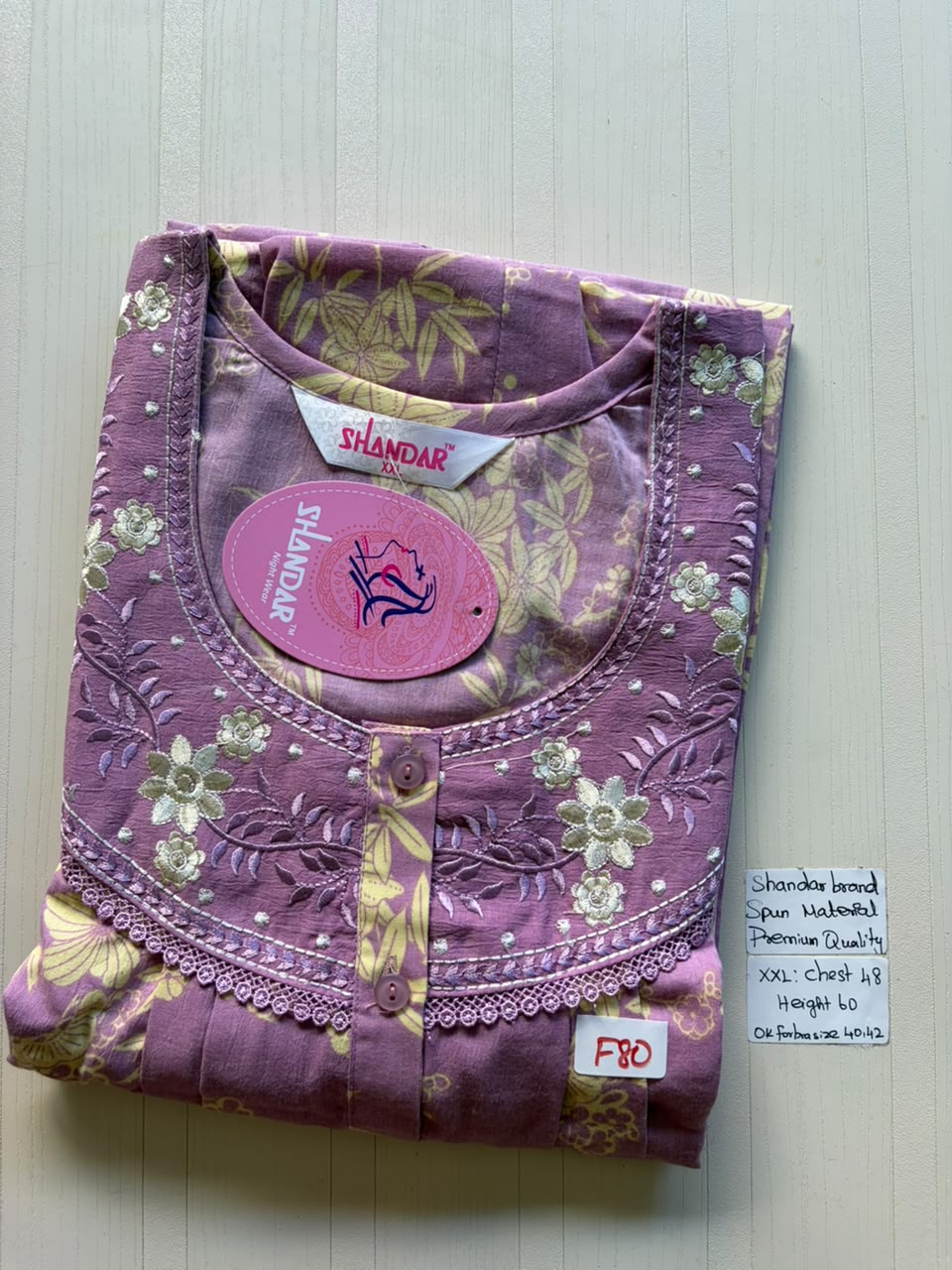 DSS 006 Height Shandar Spun nighty