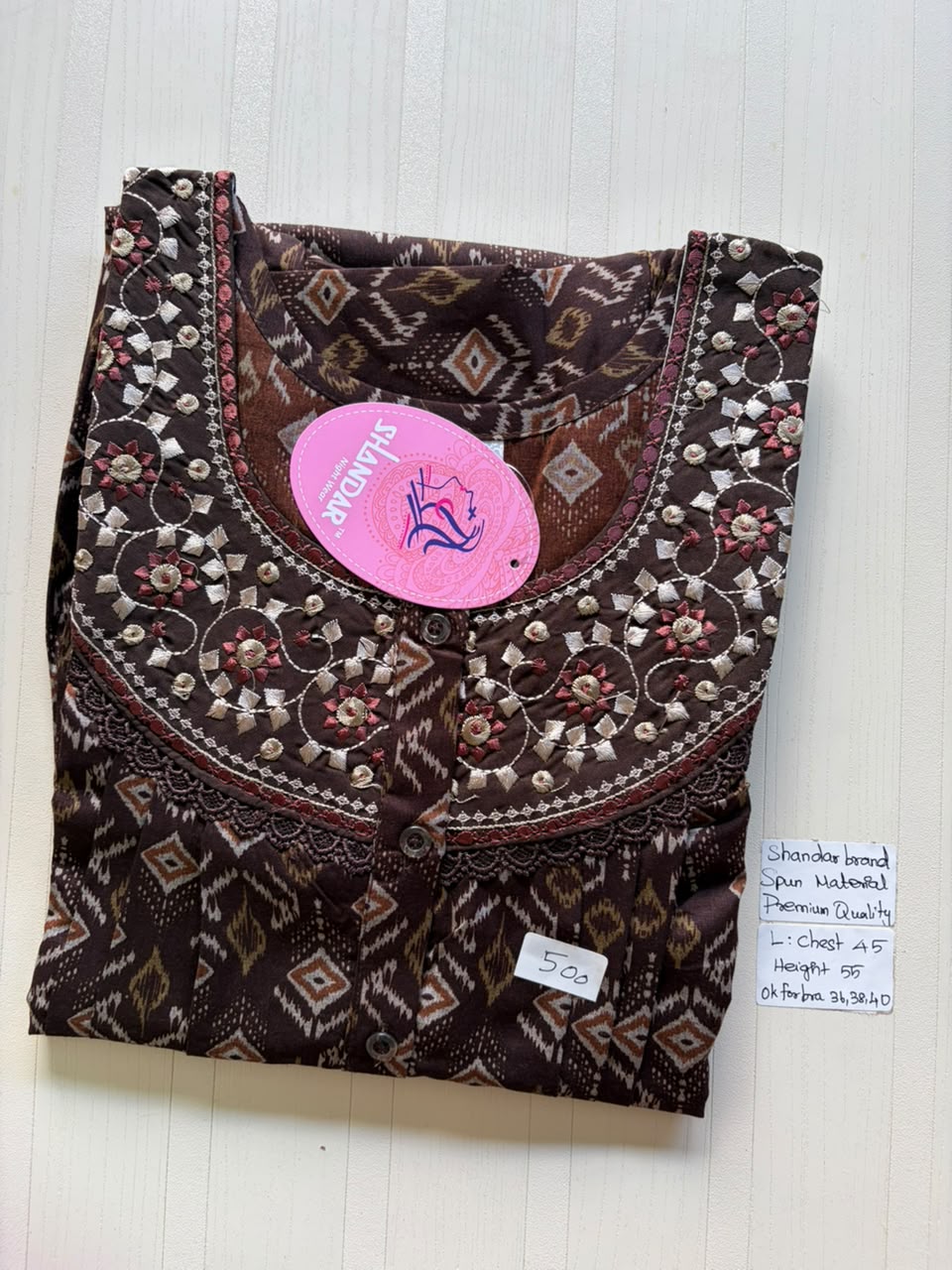 BSS 066 Shandar Spun nighty