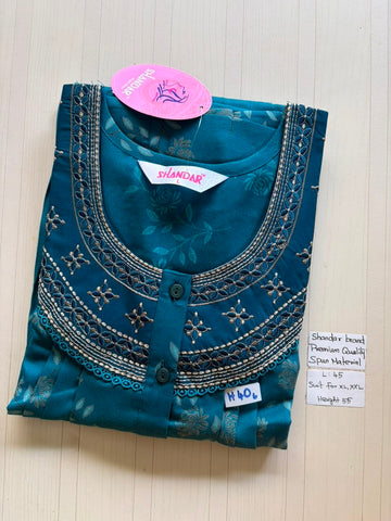 BS344 Shandar Spun nighty