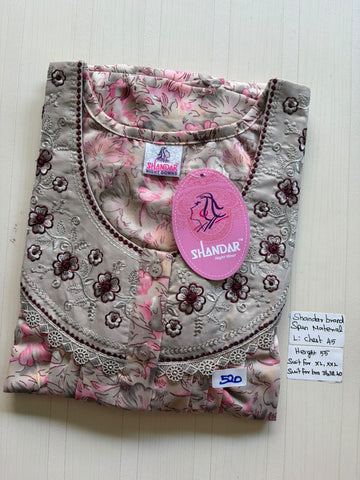 BSS 155 Shandar Spun nighty