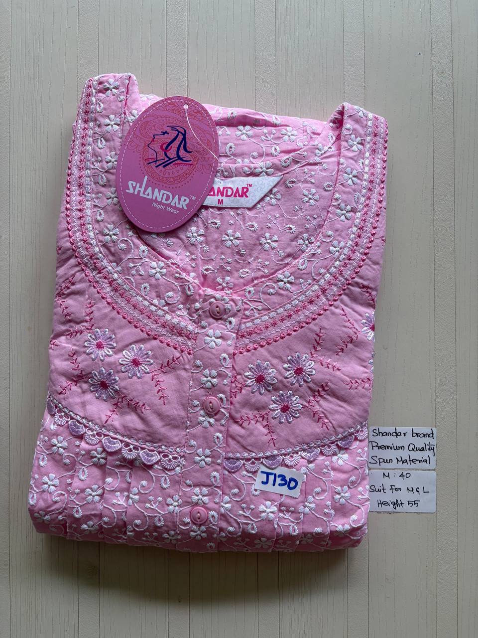 ASS188 Shandar Spun nighty