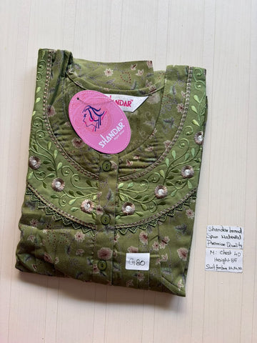 ASS 386 Shandar Spun nighty