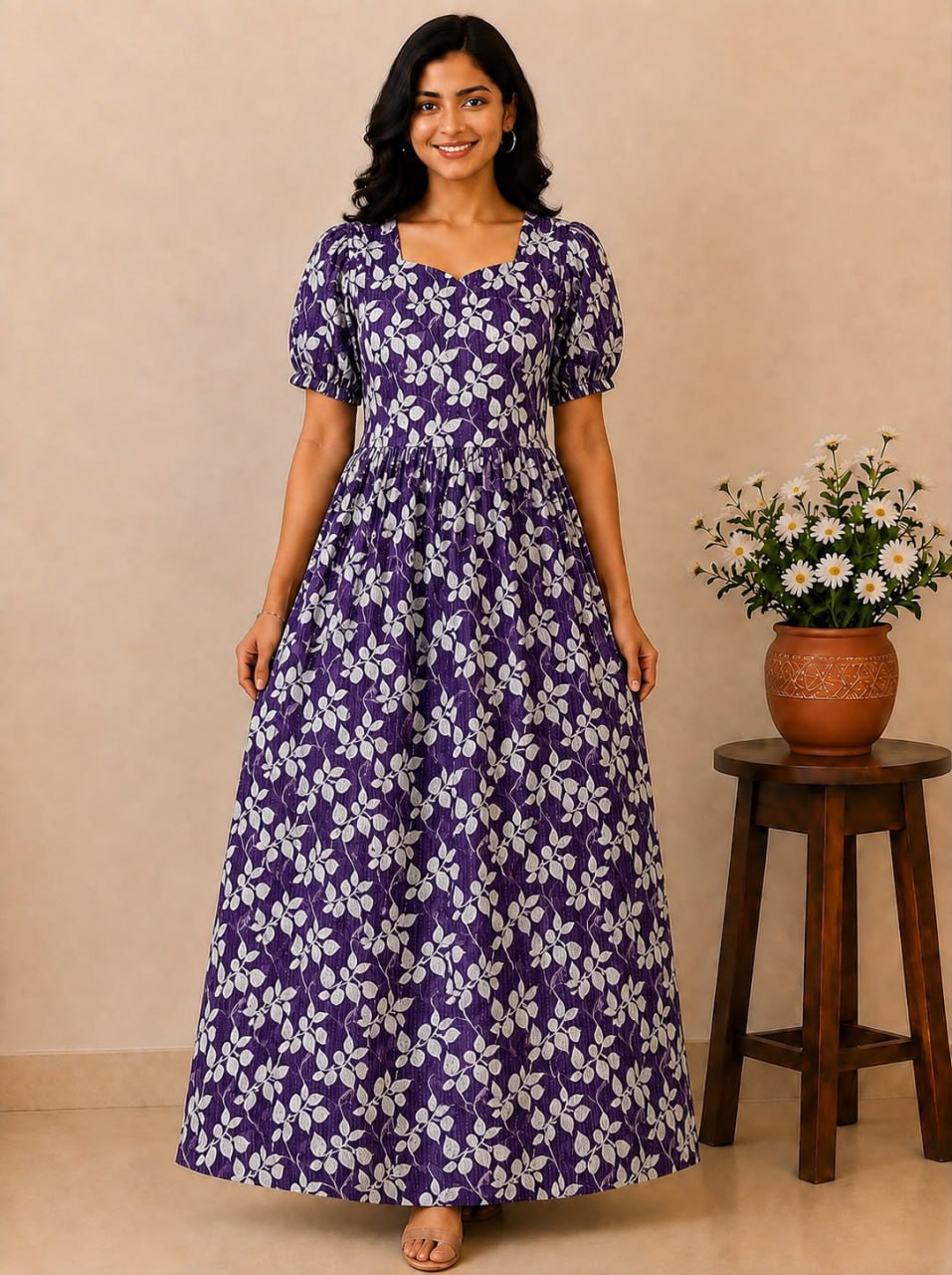 MFS220 Peacock Height maxi frock YY1 YY2