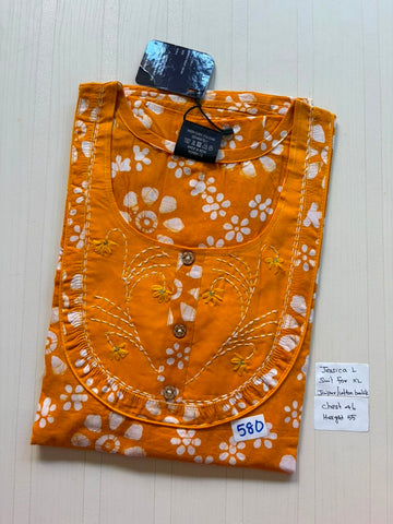BJS 1078 Jessica VV AL Batik Nighty JC 550