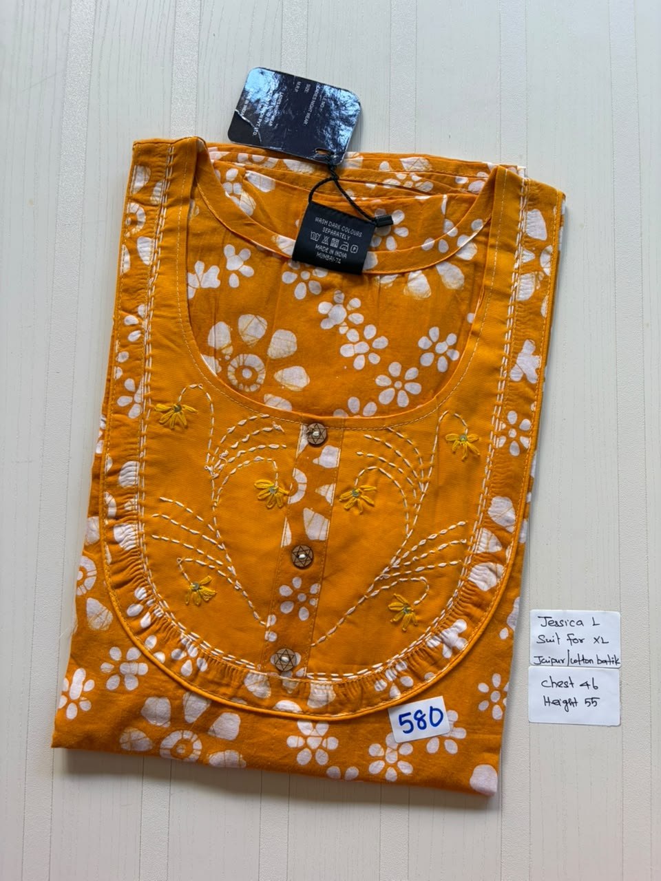 BJS 1078 Jessica VV AL Batik Nighty JC 550
