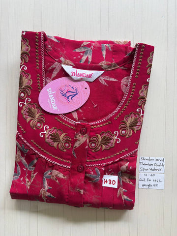 ASS111 Shandar Spun nighty