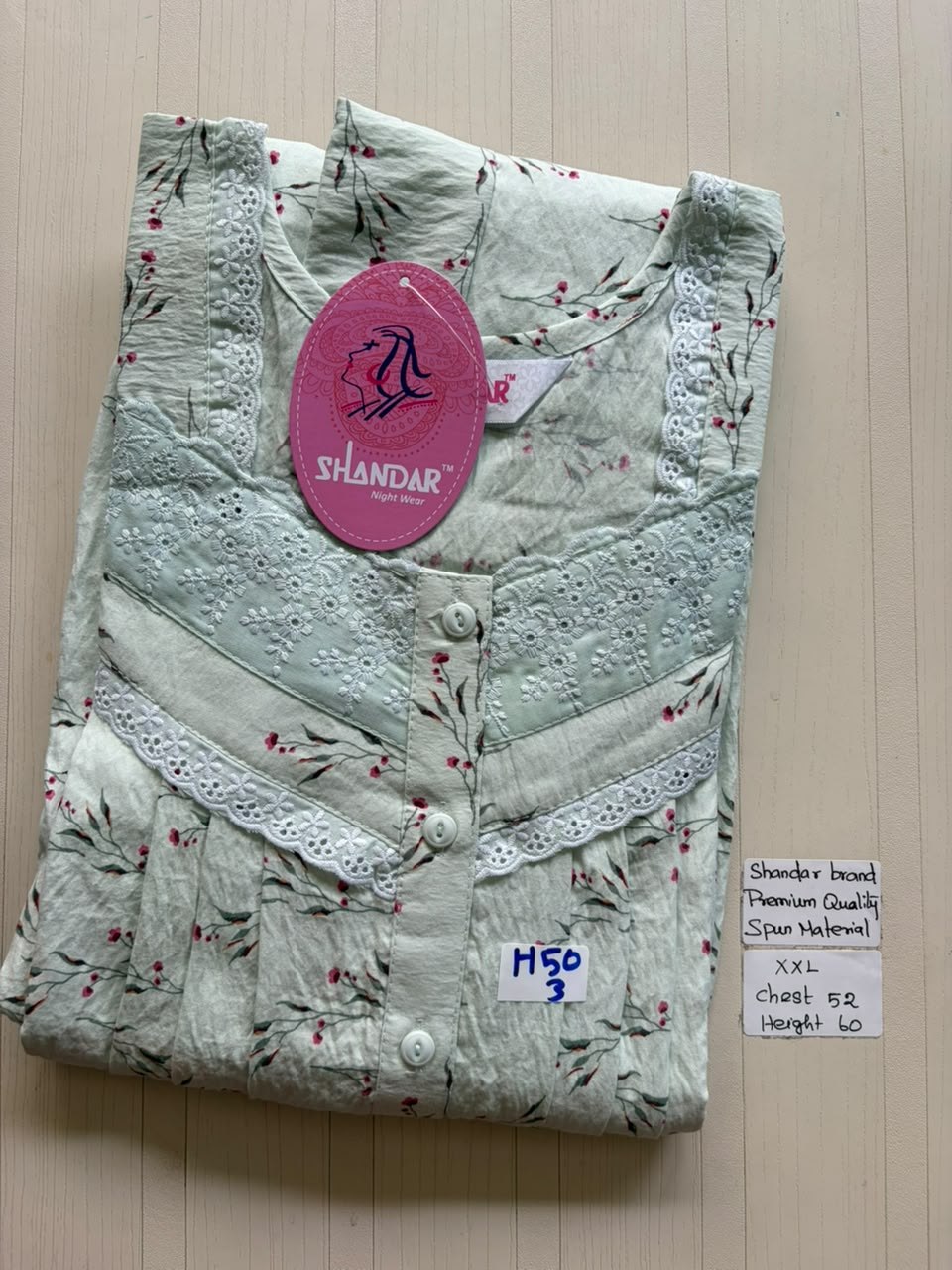 DSS167 Height Shandar Spun Nighty