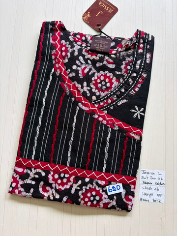 BJS 929 Jessica VV Batik Nighty