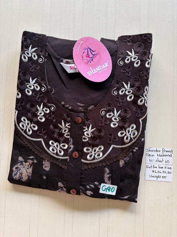 ASS 841 Shandar Spun nighty