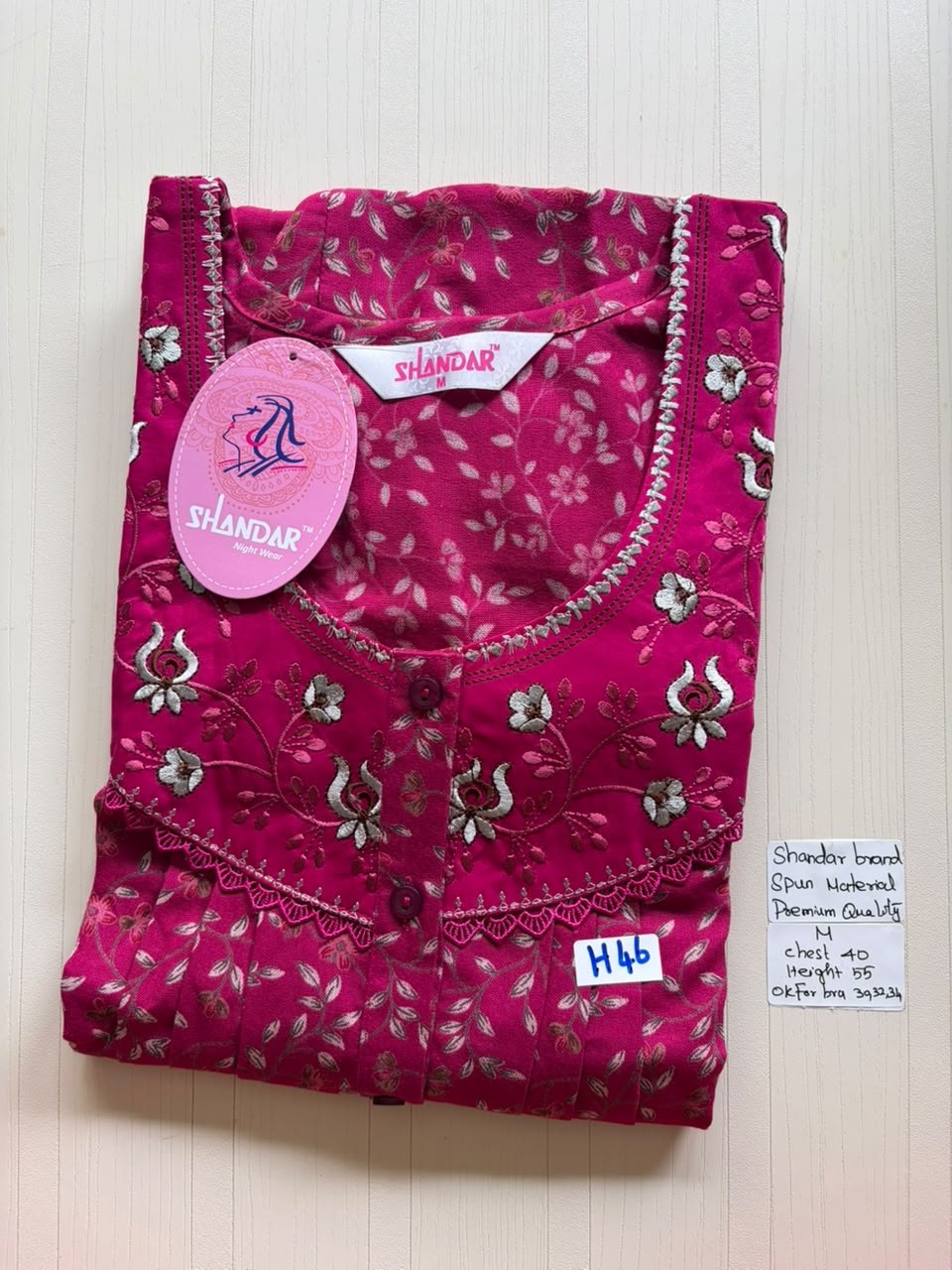 ASS 246 Shandar Spun nighty