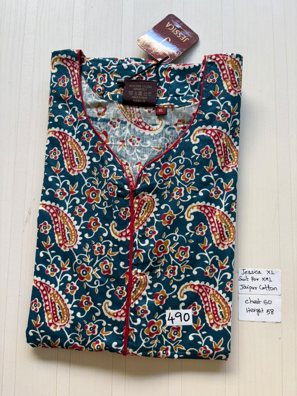 CJS 649 Height Jessica Zip VV AL JC Nighty 550