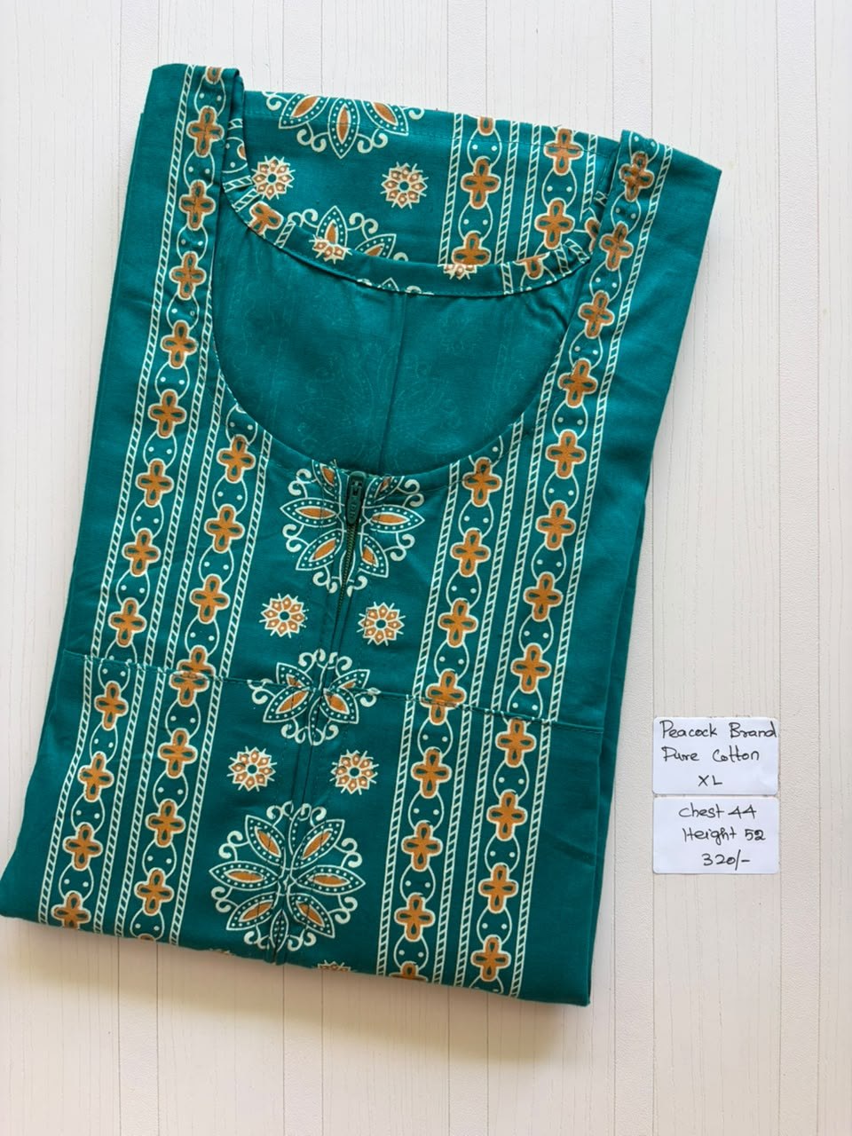 AASBP005 Peacock Pleats Zip BP
