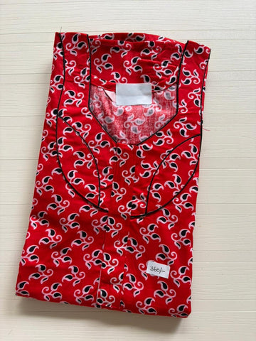 AASZ 158 Height Peacock Zip Nighty BP DPS