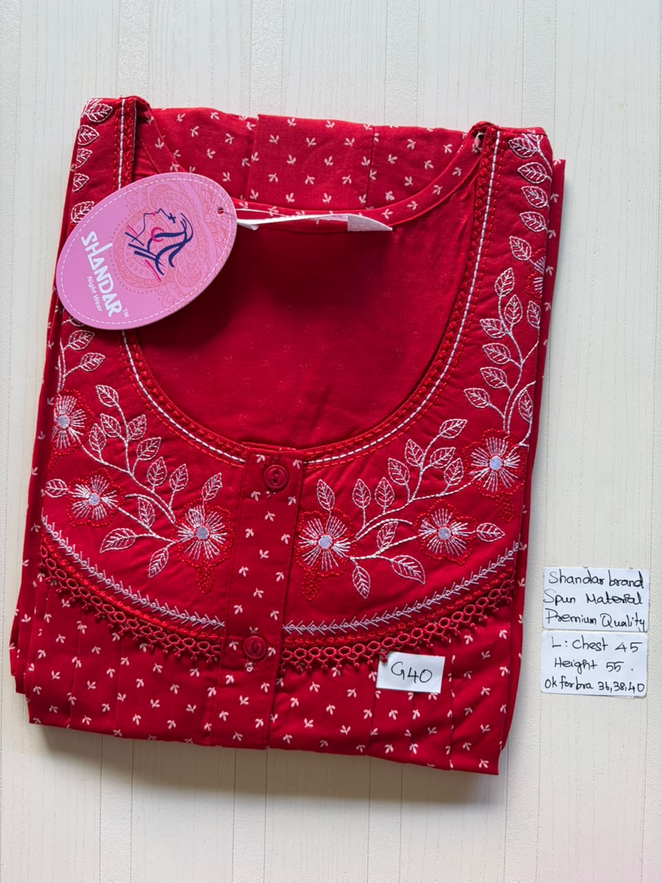 BSS 048 Shandar Spun nighty