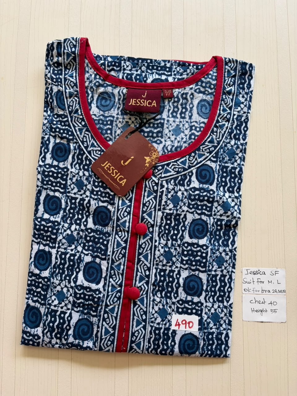 AJS 199 Jessica Slimfit VV AL JC Nighty 550