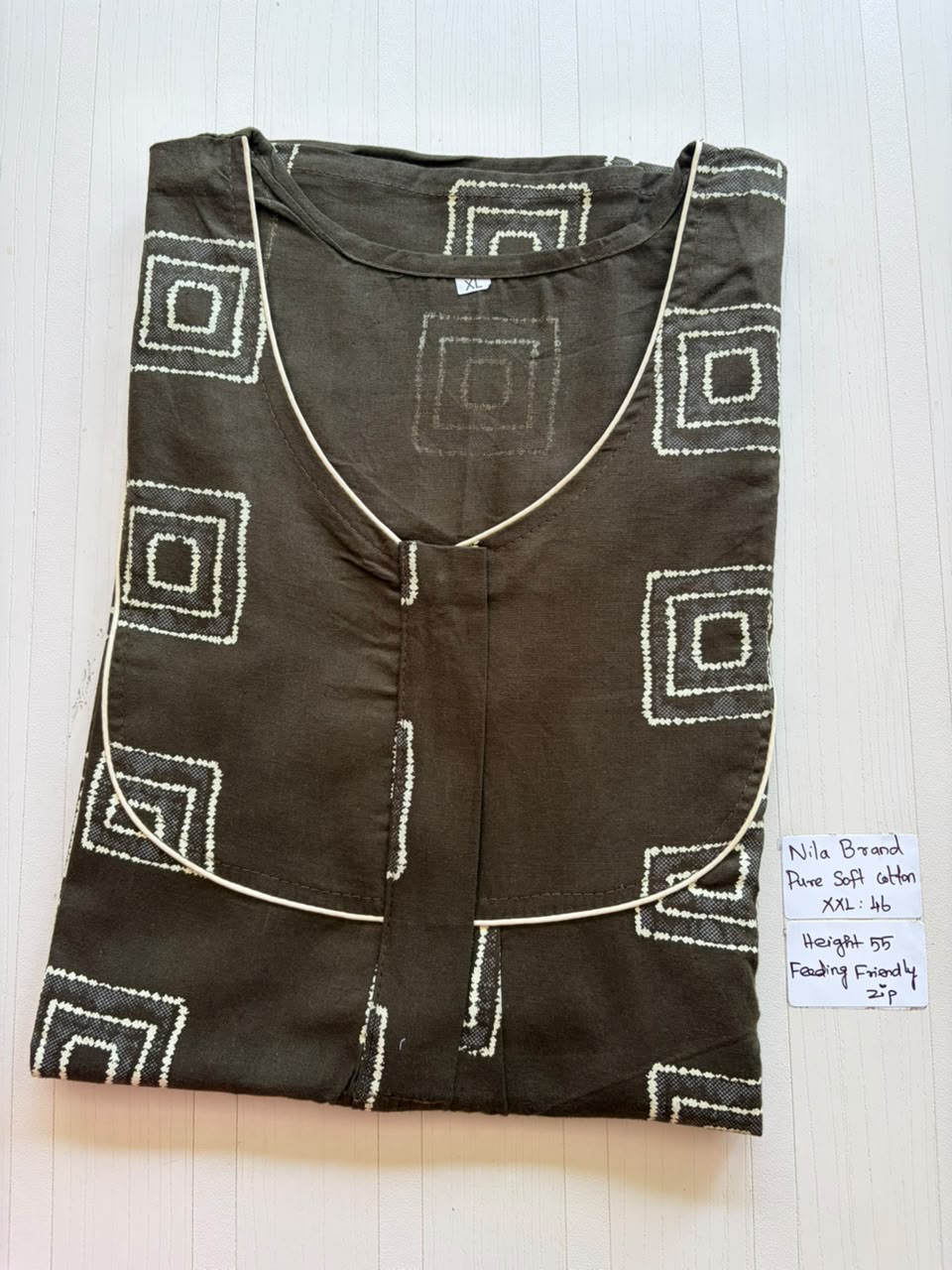 NP 126 Nila Brand Zip Nighty DPS