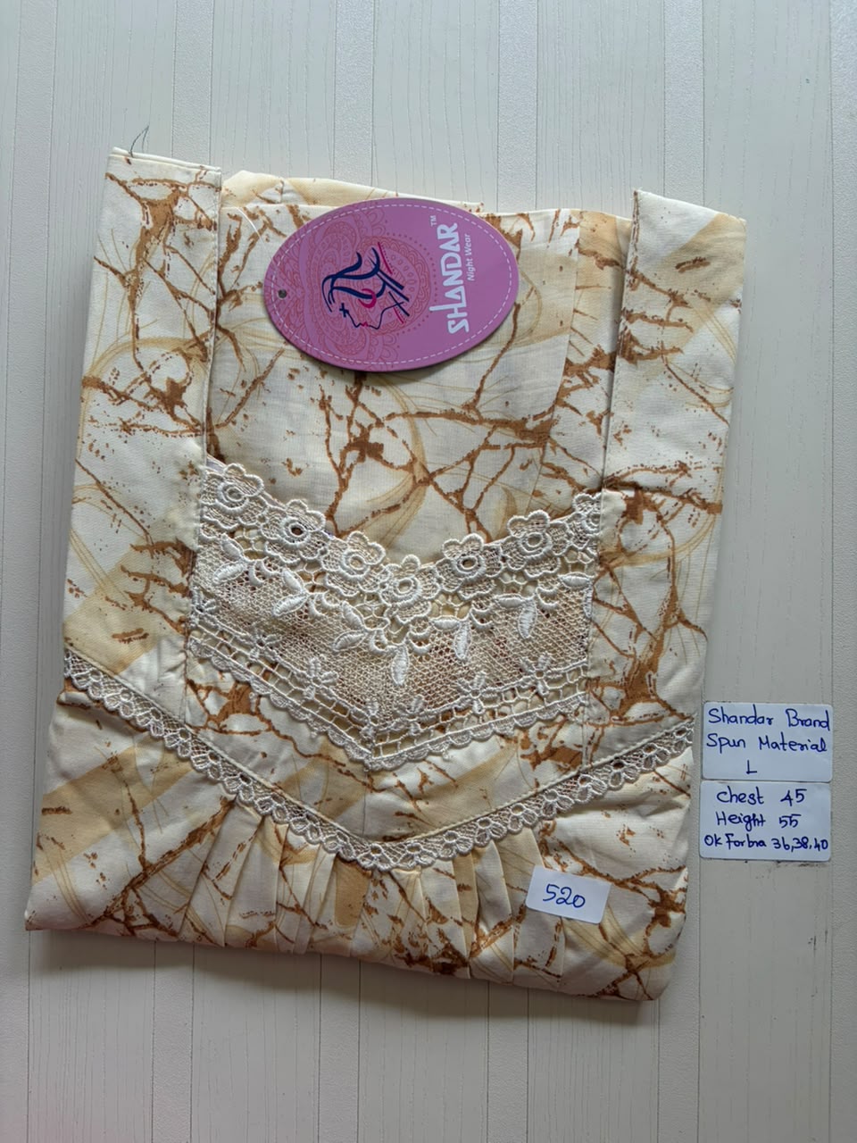 BSS 269 Shandar Spun nighty