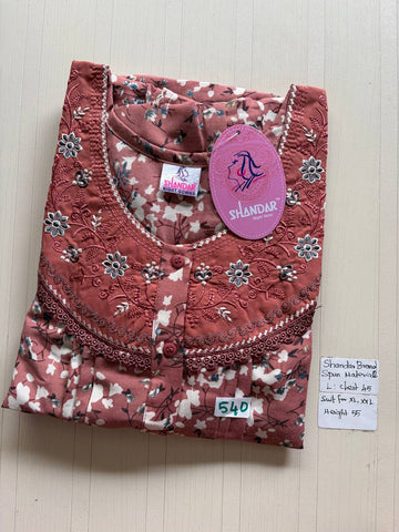 bss 380 Shandar Spun nighty