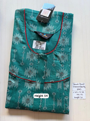AAS5268 Peacock pleats Zip premium quality BP DD CPS DPS Height 54