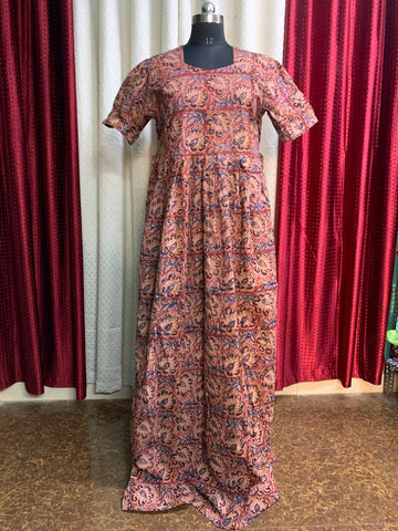 MFS160 Peacock Height maxi frock YY1 YY2