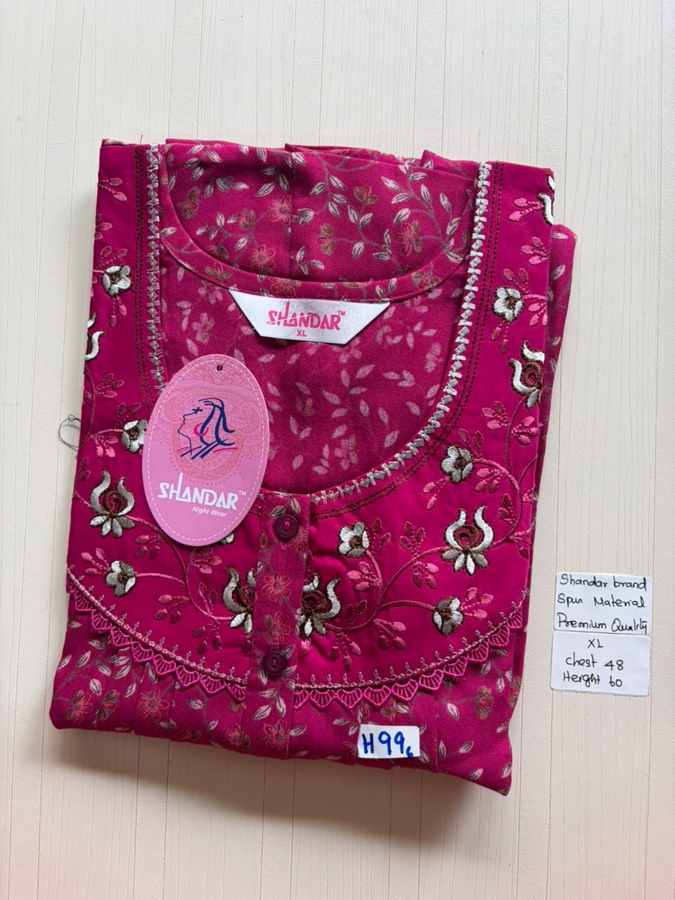 CSS 293 Height Shandar Spun nighty