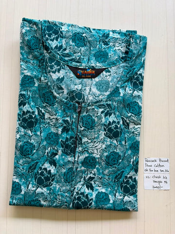 AASZ 096 Peacock Zip Nighty CPS