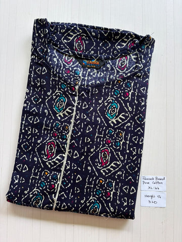 AASBP 244 Peacock Pleats Zip Nighty BP BPS