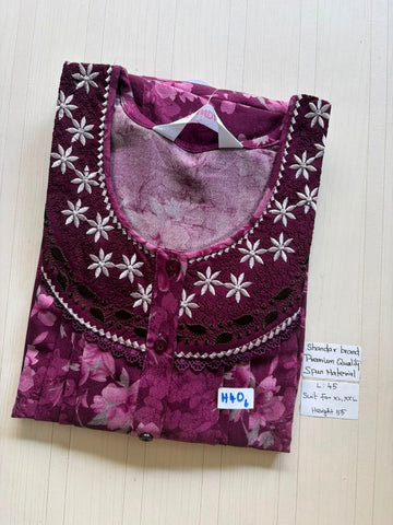BS343 Shandar Spun nighty