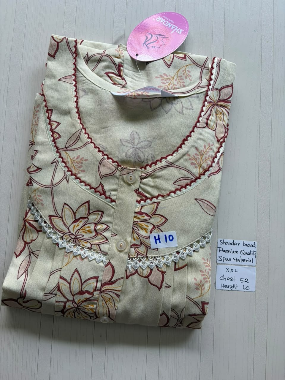 DSS216 Height Shandar Spun Nighty