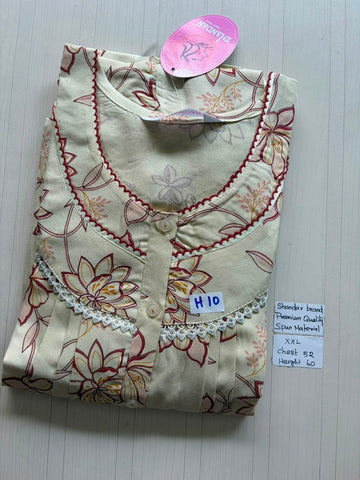 DSS216 Height Shandar Spun Nighty