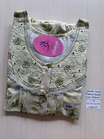 BS427 Shandar Spun nighty