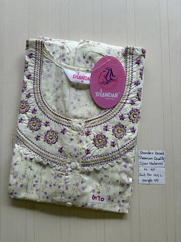 ASS146 Shandar Spun nighty
