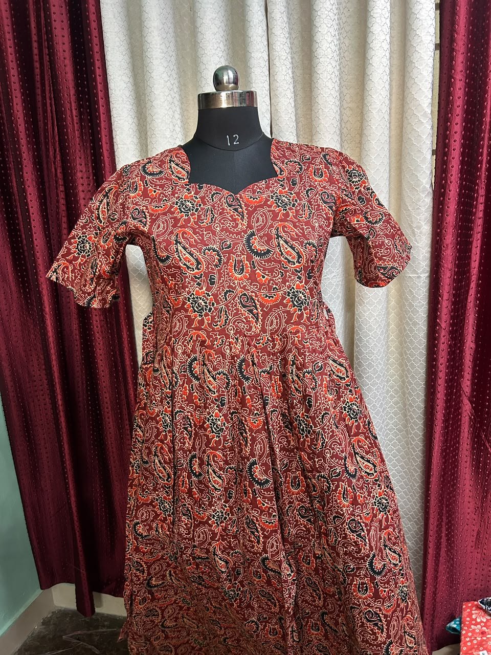 MFS136 Peacock Height maxi frock YY1 YY2