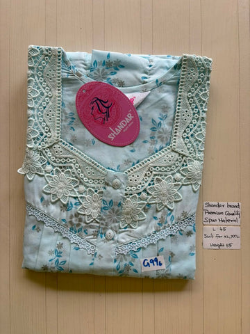 BS330 Shandar Spun nighty