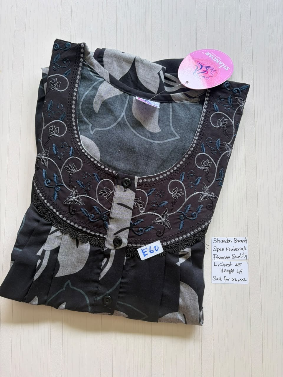 BS519 Shandar Spun nighty