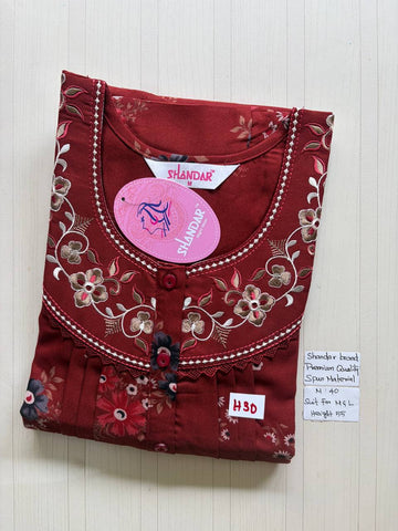 ASS104 Shandar Spun nighty