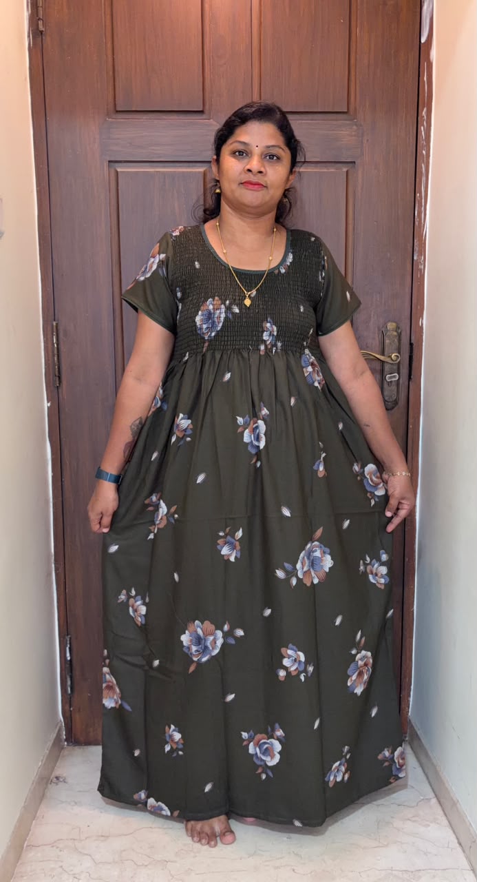 SPB 002 Ponni's Smoking Frock Nighty