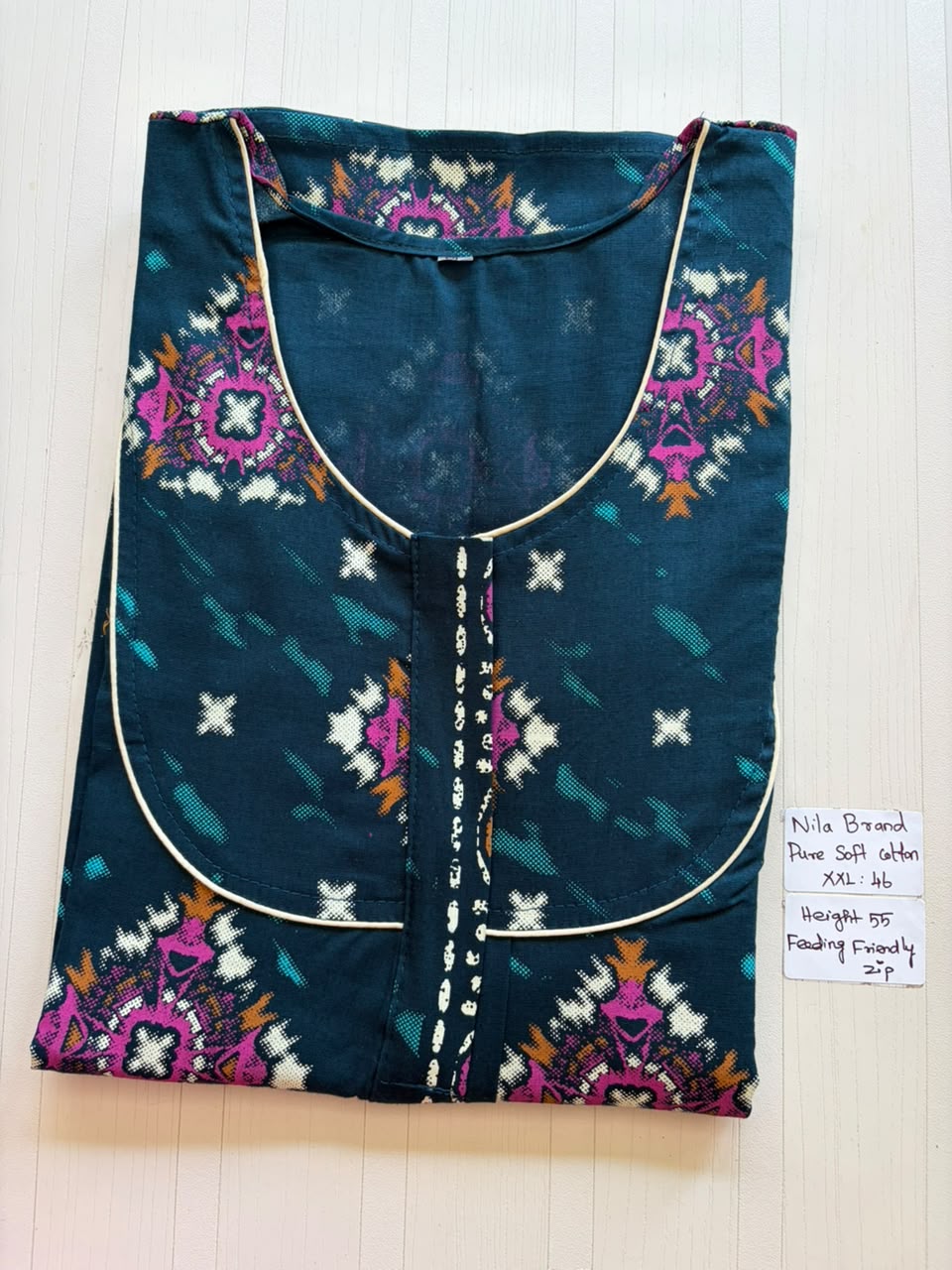 NP 121 Nila Brand Zip Nighty DPS