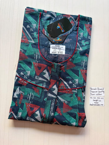 AASHP 336 Height Peacock Zip Nighty BP HP CPS DPS