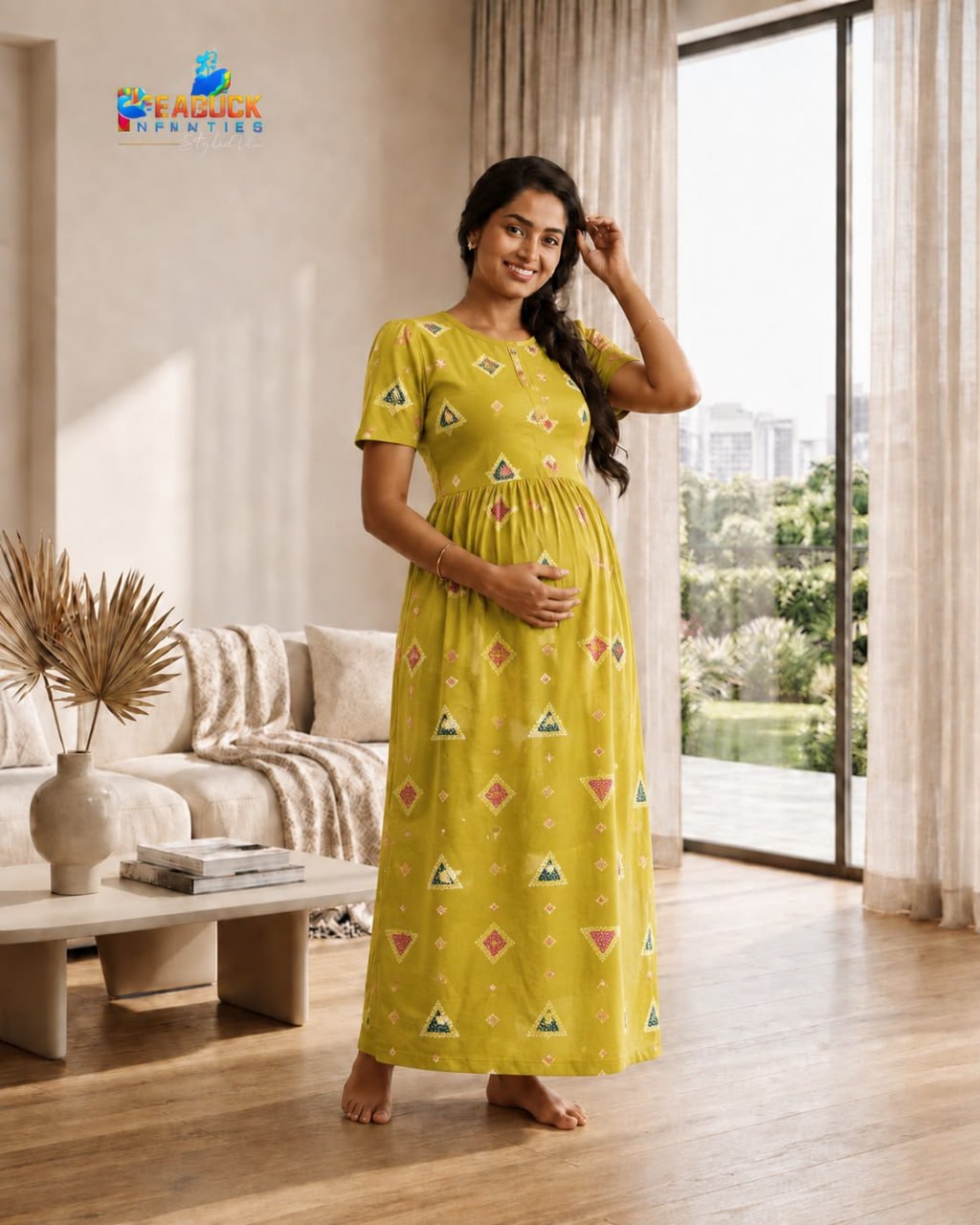 ZFS012 Zipless Feeding Frock ZP FD