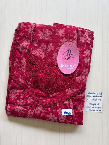 ASS 407 Shandar Spun nighty