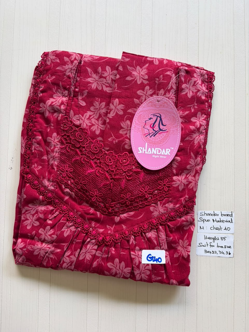 ASS 407 Shandar Spun nighty