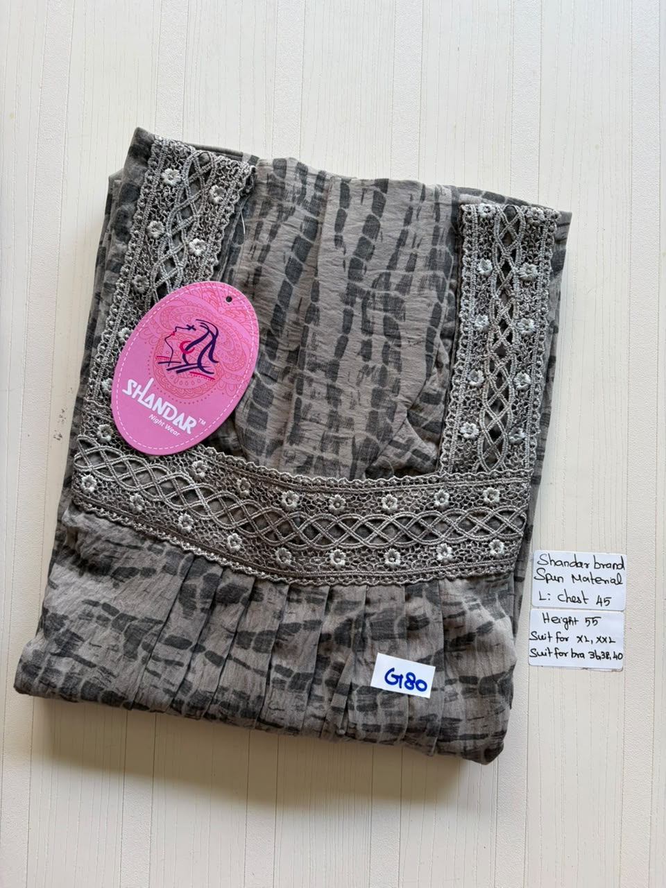 BSS 134 Shandar Spun nighty