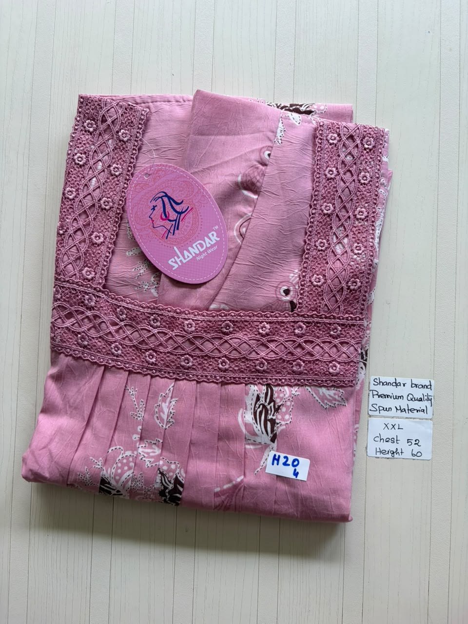 DSS058 Height Shandar Spun Nighty