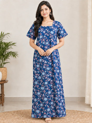 AASZ 332 Peacock Zip Nighty BP CPS