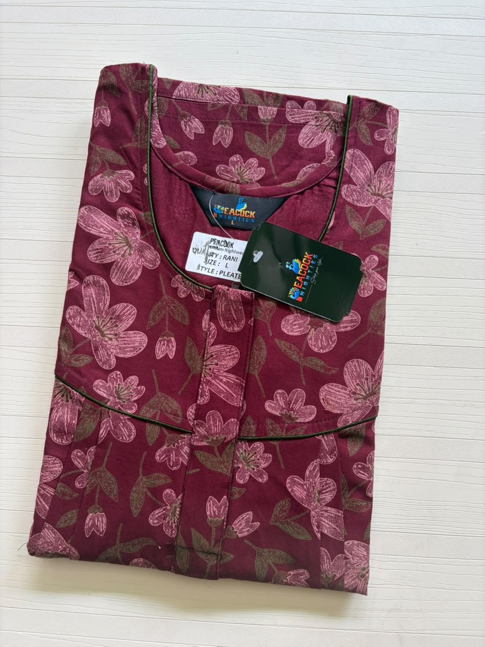 AAS5109 Peacock pleats Zip premium quality BP DD